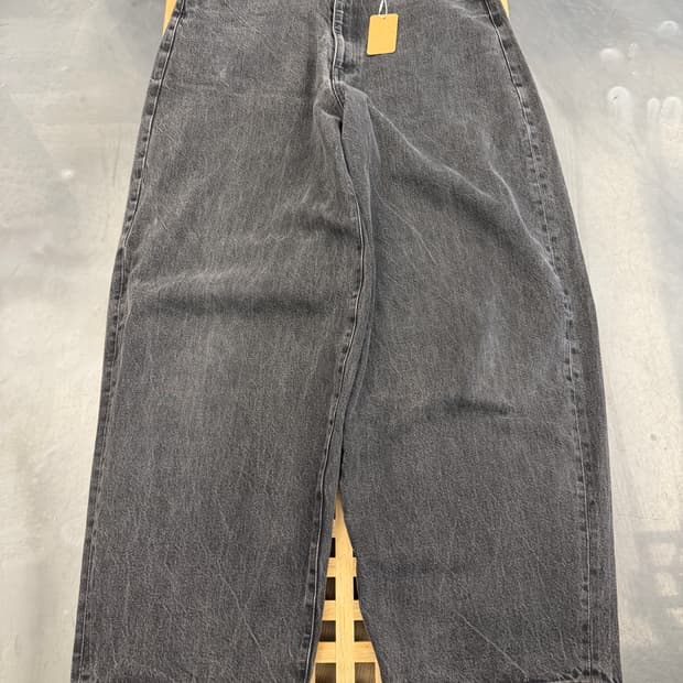 LAD MUSICIAN WIDE DENIM 라드뮤지션 흑청데님팬츠