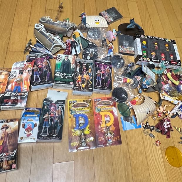 원피스 피규어 키링 모두 일괄 판매