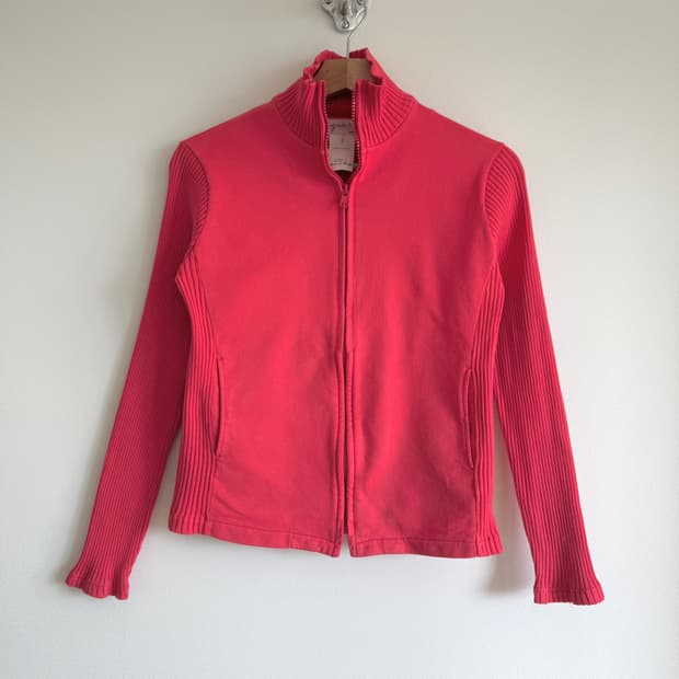 아네스베(agnesb) 코튼 집업 져지(JAPAN)