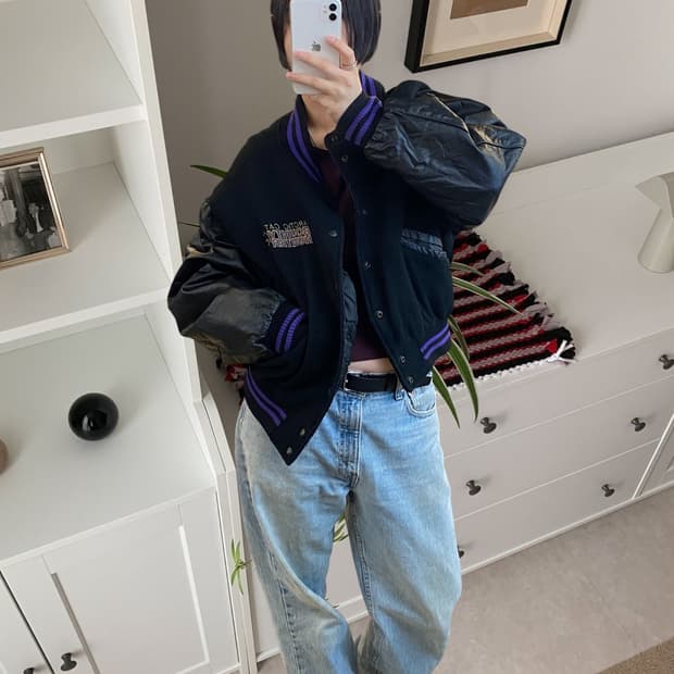 빈티지 바시티 자켓 MADE IN USA (Man XL) AA0925