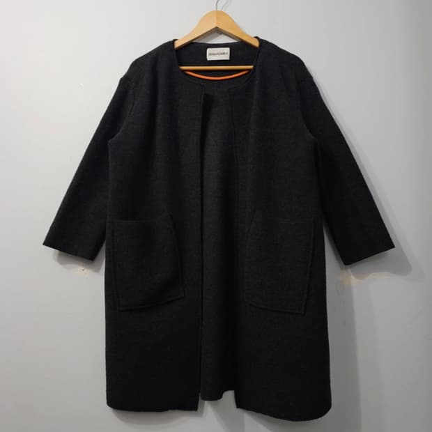 자딕앤볼테르 JOEL BW 메리노 울 코트 오버핏 F