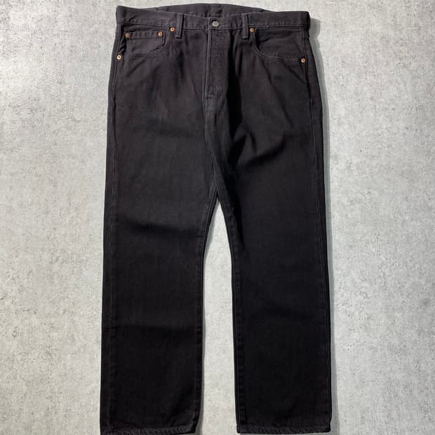 [38]Levi's 501 리바이스 블랙 데님팬츠  Made in USA