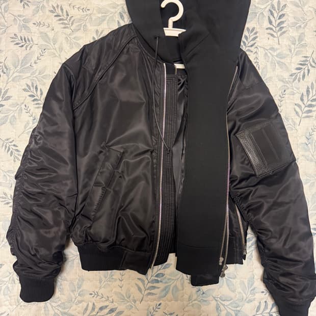 25ss 준지 ma-1 마원 블랙 46