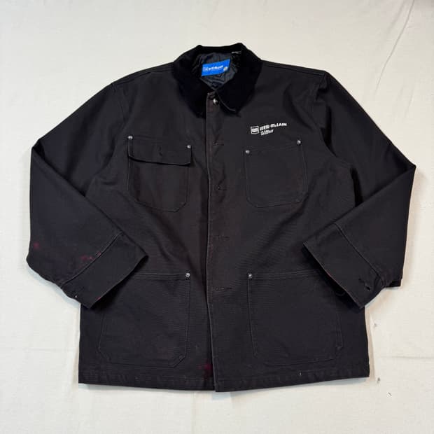 XL) Weil-McLain USA 빈티지 덕캔버스 워크 자켓