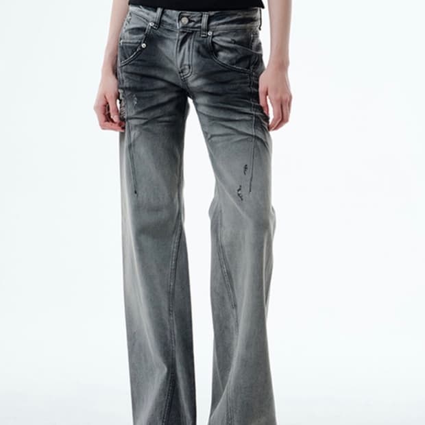 INES JEANS (GREY) 