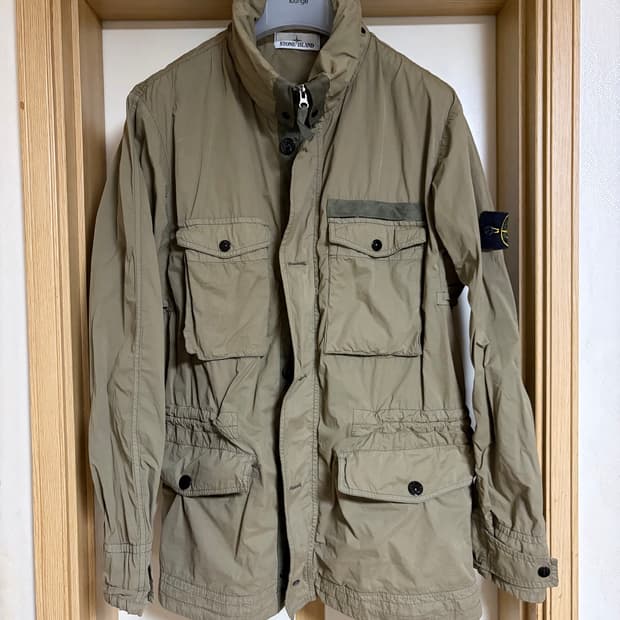 스톤아일랜드 DAVID LIGHT TC FIELD JACKET 105
