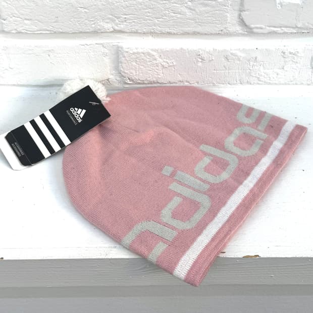 아디다스 핑크 비니