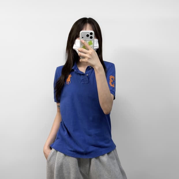 폴로 랄프로렌 빅 포니 카라티 블루