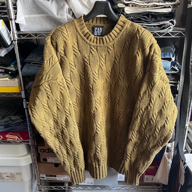 올드갭 헤비웨이트 스웨터