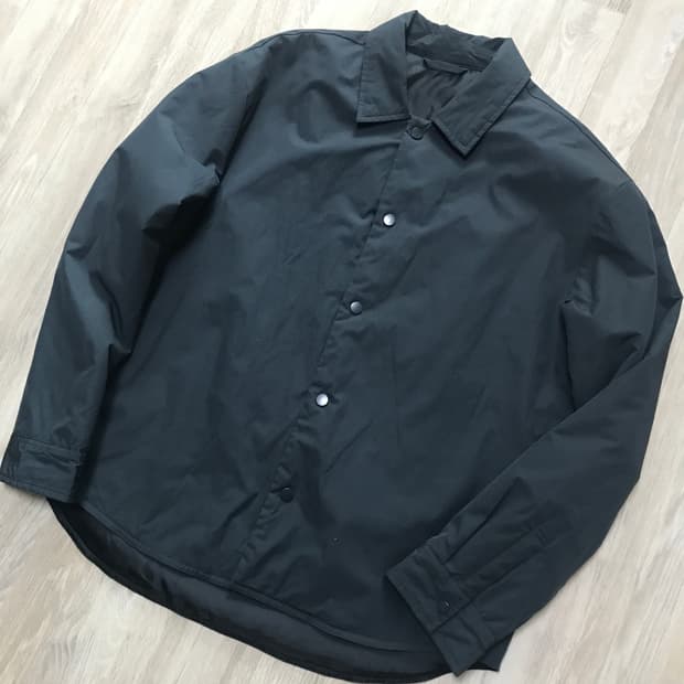 에잇세컨즈 셔츠 자켓 L사이즈 다크그린