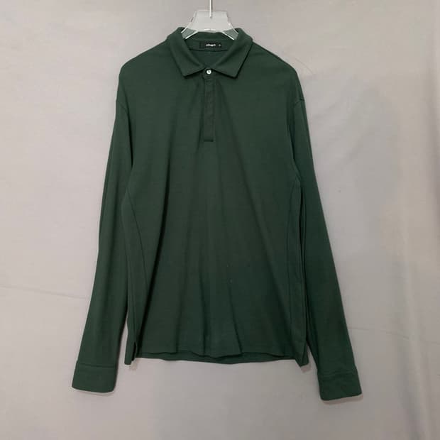 M ALLEGRI 알레그리 딥그린 PK 긴팔 카라티