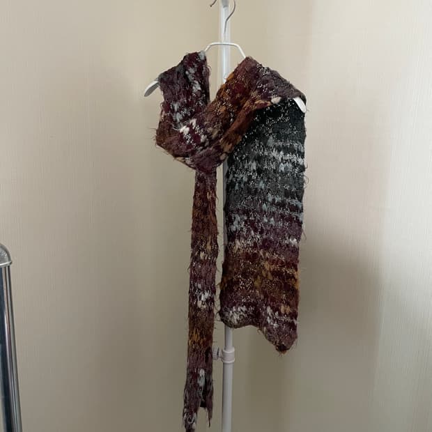 믹스짜임목도리 