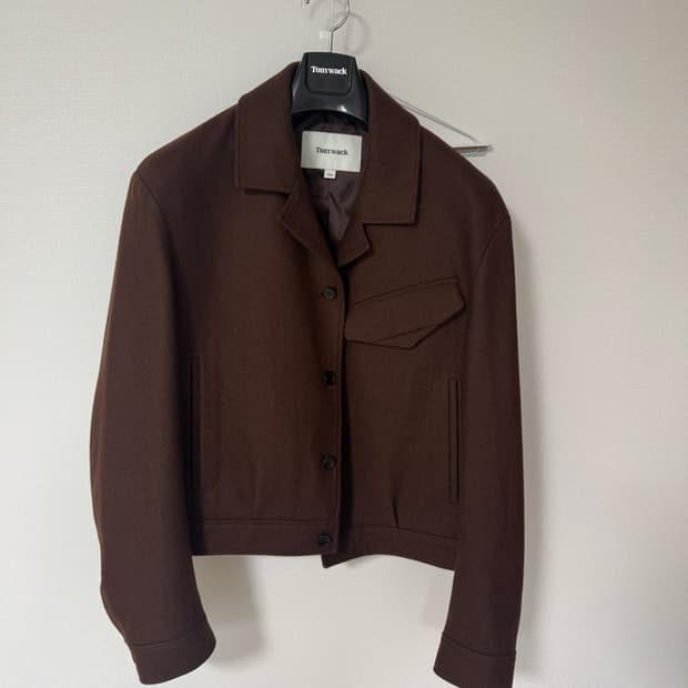 [M] 토니웩 울 브라운 자켓