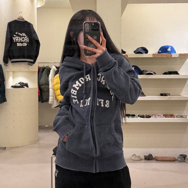 아베크롬비 y2k 빈티지 빅로고 후드 집업 U941