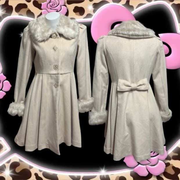 Secret honey princess fur coat