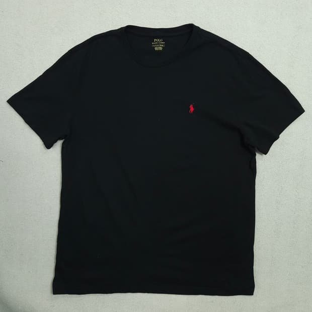 폴로 랄프 로렌 반팔티 XL 블랙