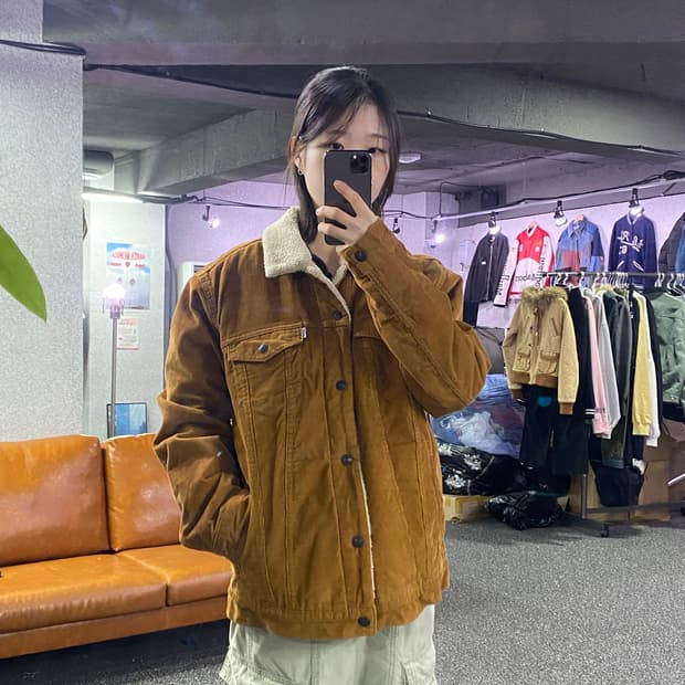 리바이스 코듀로이 쉐르파 자켓 B3278