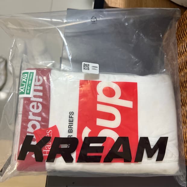 슈프림 팬티