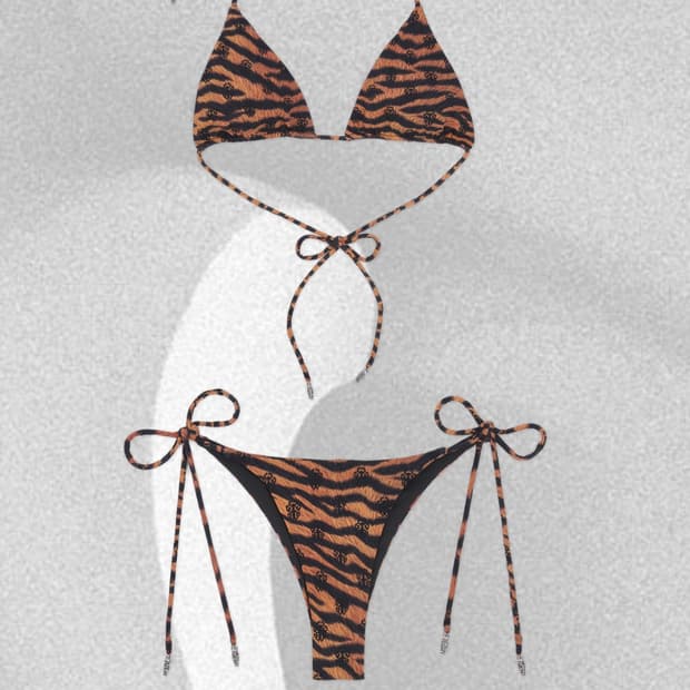 크롬하츠 2026ss 신상 호피비키니 세트 새거