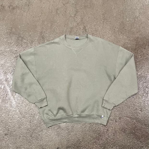 90-00s  러셀 블랭크 스웻셔츠 (110-115)