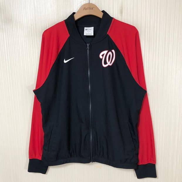 MLB 나이키 워싱턴내셔널스 어센틱컬렉션 레글런 퍼포먼스 풀집업자켓 L