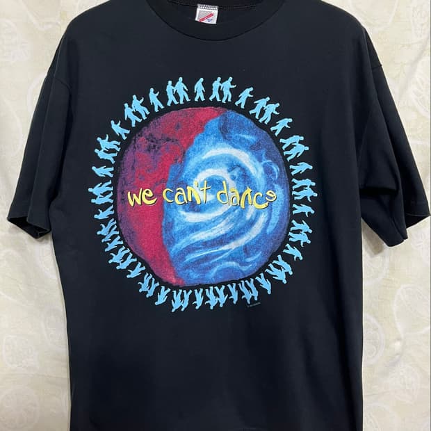 빈티지 90s GENESIS 콘서트 티셔츠
