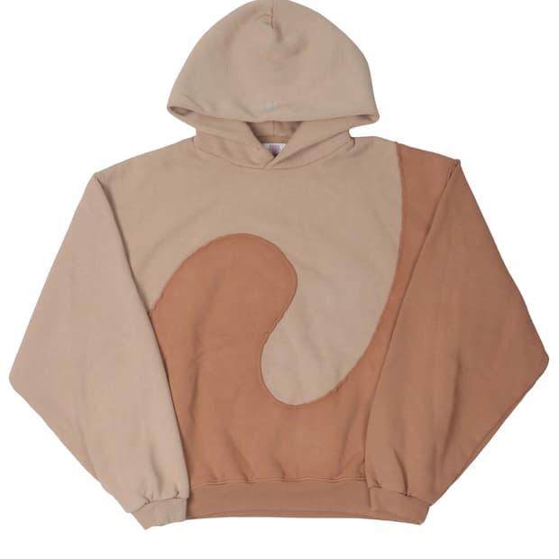 Erl 스윌 후디 브라운 