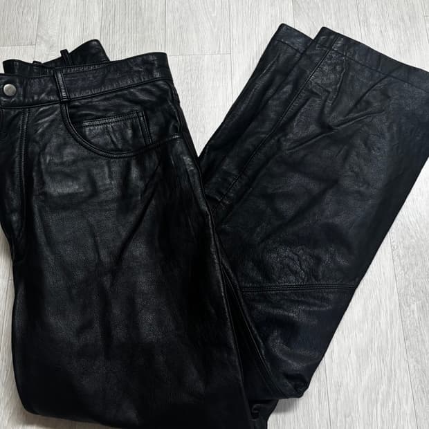 Harley Davison leather pants 할리데이비슨 가죽바지