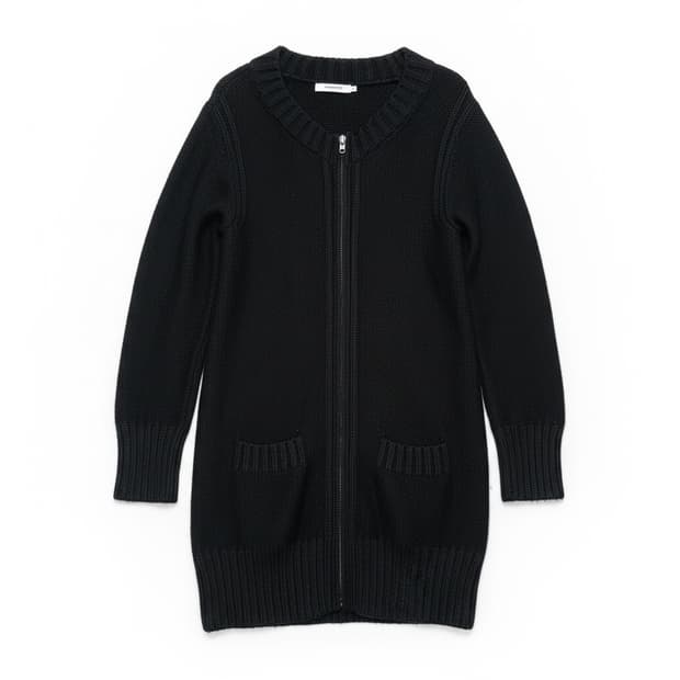 꼼드와 데 꼬또니에 롱 니트 가디건