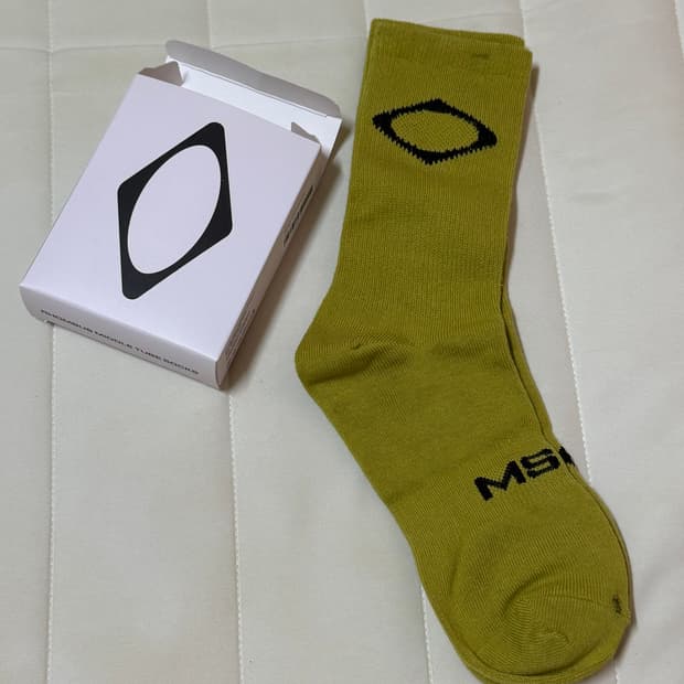 미스치프 양말 올리브 새상품