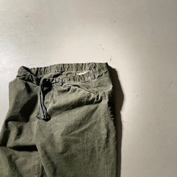 : KZ ATELIER Dyeing Easy Pants