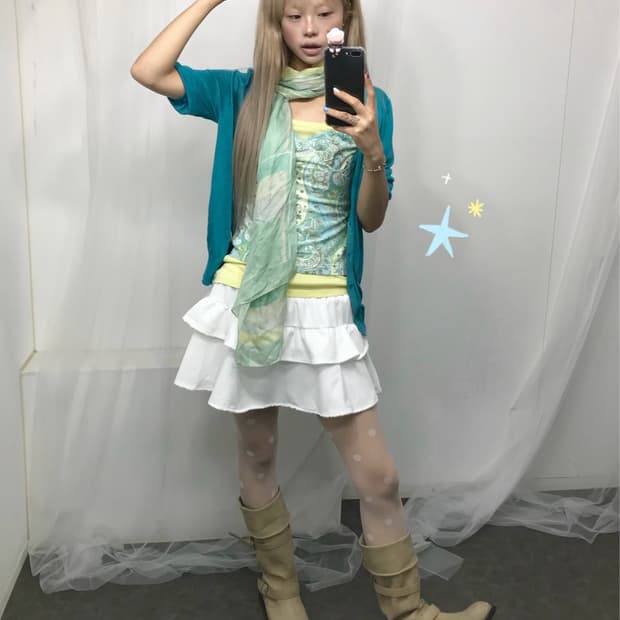 🫧청량 민트 러블리 코디 🫧