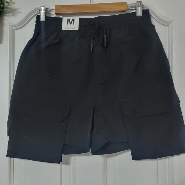 새상품 더 크로스 블랙 여름 바스락 남자 반바지  28~30