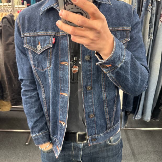 L)리바이스 빈티지 3세대 데님자켓