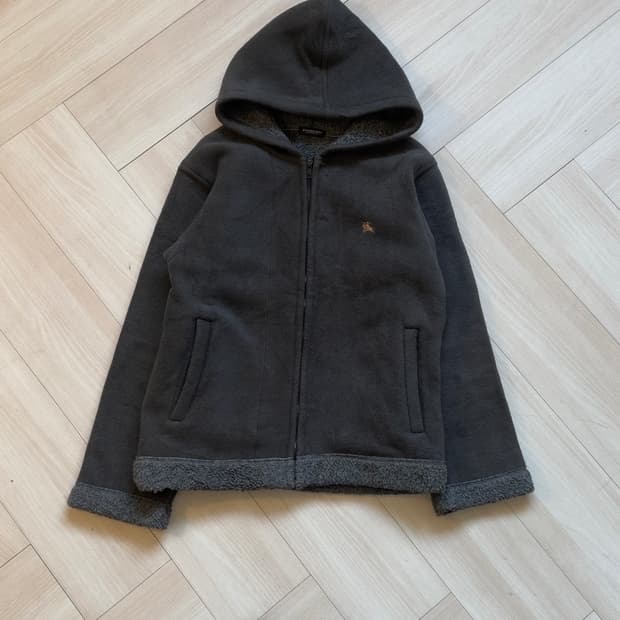 [BURBERRY] hoodie fleece jacket