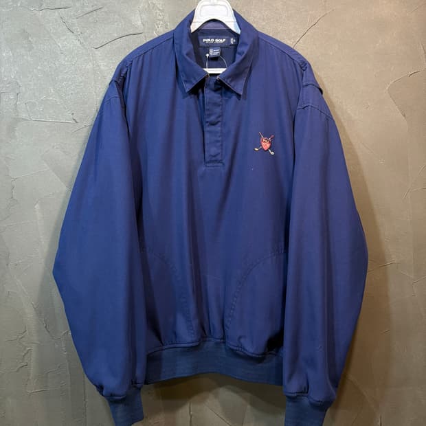 [M] POLO 폴로 골프 풀오버 폴리쉘 웜업
