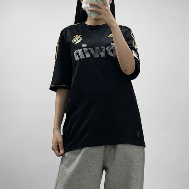 아디다스 11-12 레알마드리드 어웨이 유니폼 반팔