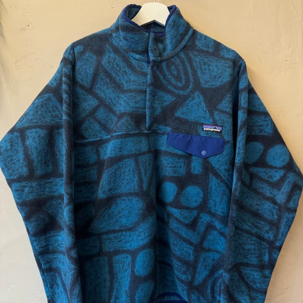 파타고니아 신칠라 아즈텍 블루 스톤 S
