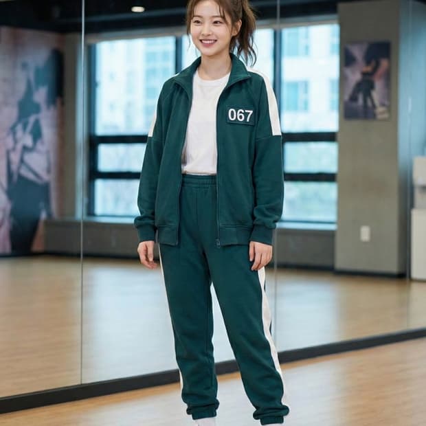 오징어게임. 067 강새벽 참가자복_S