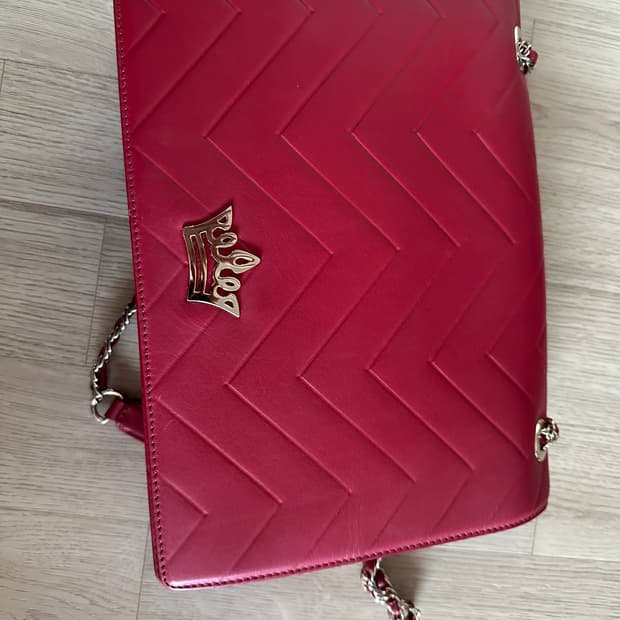 제이에스티나 (j estina) 빨간 가방 체인