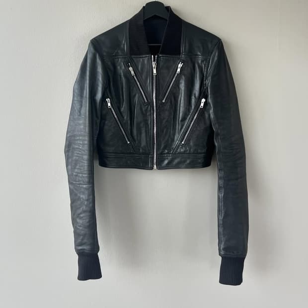 릭오웬스 SS17 WALRUS 쉐브론 자켓