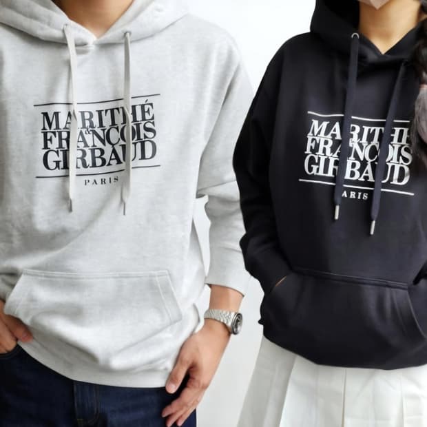 마리떼 프랑소와 저버 멜란지 색상 후드티(다른사이즈가능)