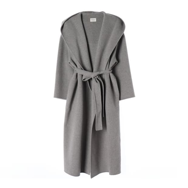 알투더블유 R2W 울 캐시미어 100% Kelton 켈톤 후디 후드 코트