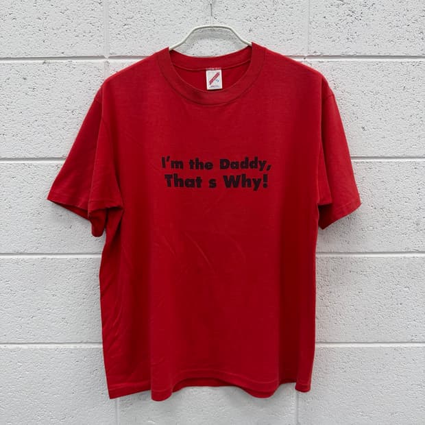 90s Vintage Jerzees Slogan Tee