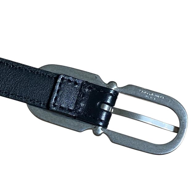 생로랑 가죽벨트95