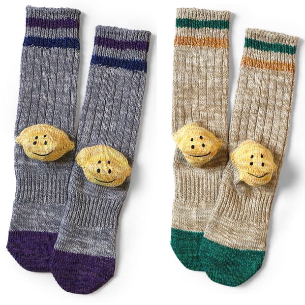 캐피탈 60 피스 헤더 해피 힐 홀드 삭스 그레이+베이지