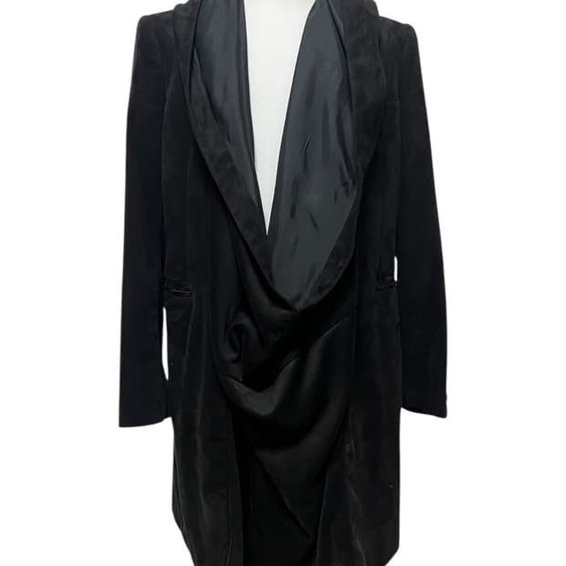 꼼데가르송 옴므 플러스 드레이프 코트