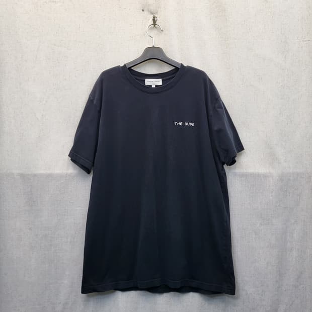 메종 라비쉐 블랙 반팔 티셔츠