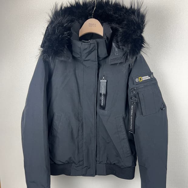 내셔널지오그래픽 타루가 RDS 덕다운 여성 숏패딩 S