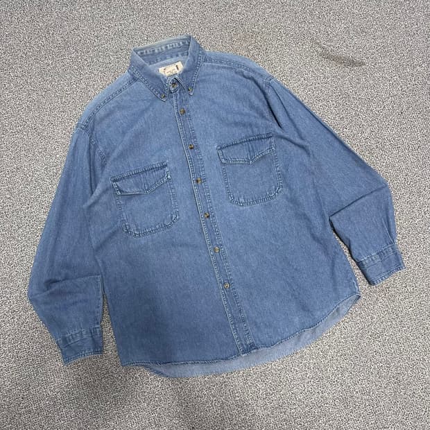 빈티지 데님 셔츠